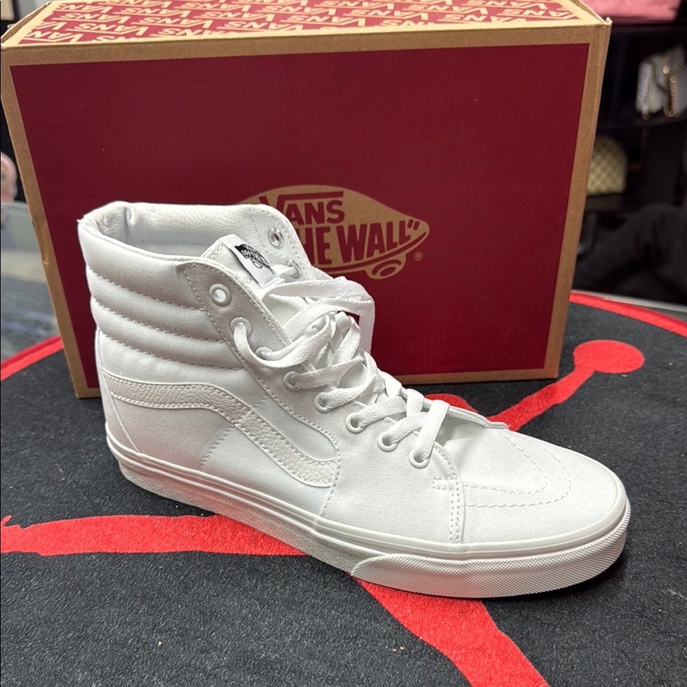 Vans Classic White Canvas High-Tops